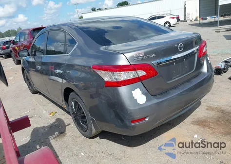 2015 Nissan Sentra S from USA, damaged, VIN 3N1AB7AP6FY376352
